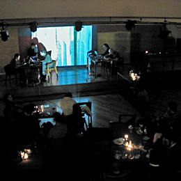 View of the performance